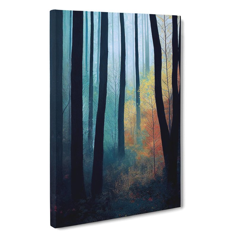 Adventure In The Forest - Wall Art, 50cm H x 35cm W, Wrapped Canvas, No Matte