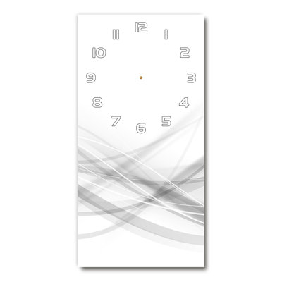 Jacquie Glass Wall Clock
