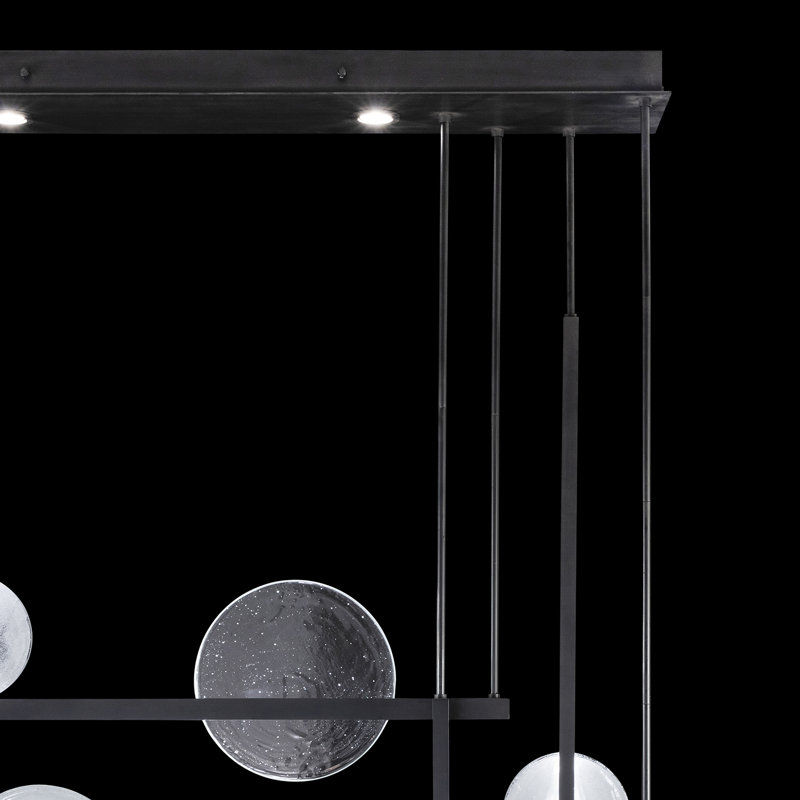 Selene 12 - Light LED Pendant, Black