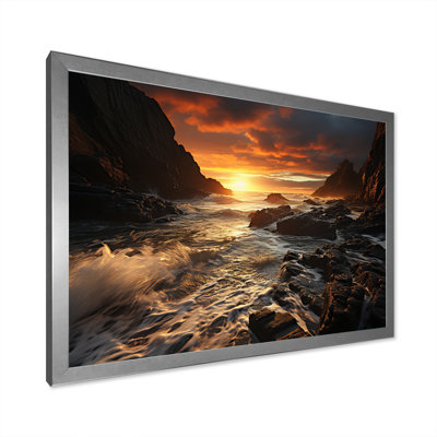 Photo de plage Golden Sands XV - Nautique et plage, impressions sur toile