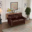 Causeuse de salon en similicuir noir-1535273913-1535273915