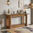 2-Tier Farmhouse Console Table Entryway Sofa Table