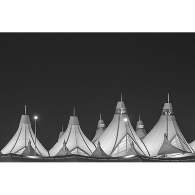 ArtDirect Highsmith, Carol Gallery Wrapped Canvas Art Titled: Denver International Airport-Denver-Colorado