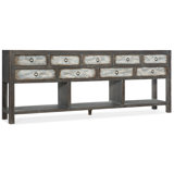Beaumont 90'' W Solid Wood Console Table