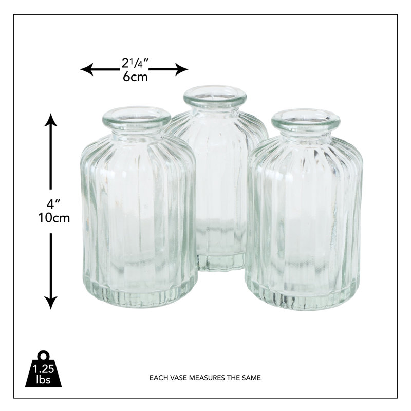 Knizair Glass Decorative Bottle