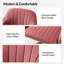 Chaise de travail en velours Adan-911968073