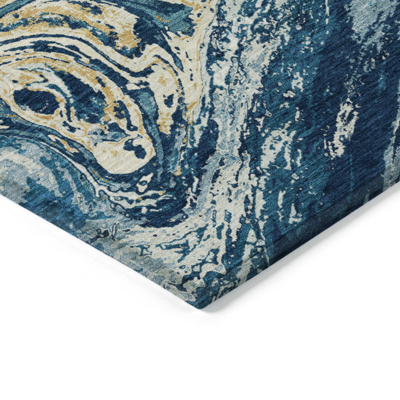  Machine Washable Indoor/Outdoor Chayden ACN1061 Rug, Rectangle 9' x 12'