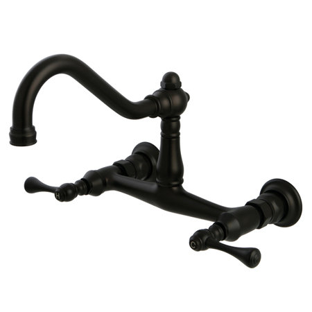 Wall Mounted Bathroom Faucet, Oil Rubbed Bronze