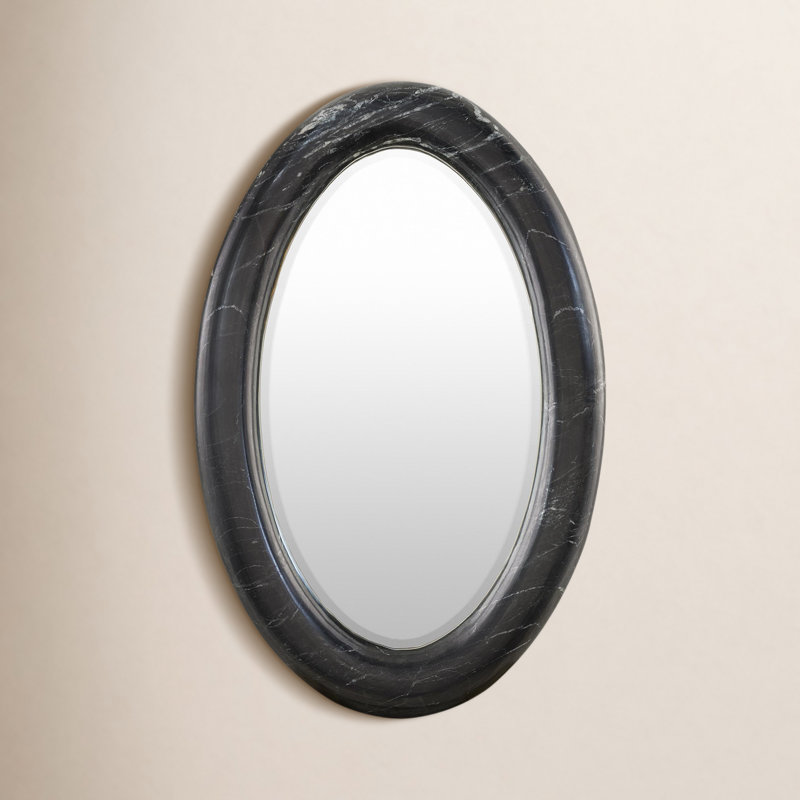 Christie Accent Mirror, 18" x 28", Black
