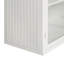 Armoire d'appoint en métal avec rangement à trois niveaux-108146942