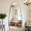 Large Framed Waterdrop Floor Mirror-1794122983-1794122984