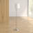 Pricilla 60.25'' Chrome Traditional Floor Lamp