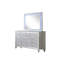 Ensemble de chambre à coucher double avec 4 lumières DEL en bois de couleur argent-1990936893-1990936891-1980202758