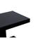 Table d'appoint Canyon 18 po, sans assemblage requis, finition clou de girofle, fabriquée à partir de placages et de placages de chêne, 24 po x 24 po, étagère à bout ouvert, table de montage et table de bricolage rustique