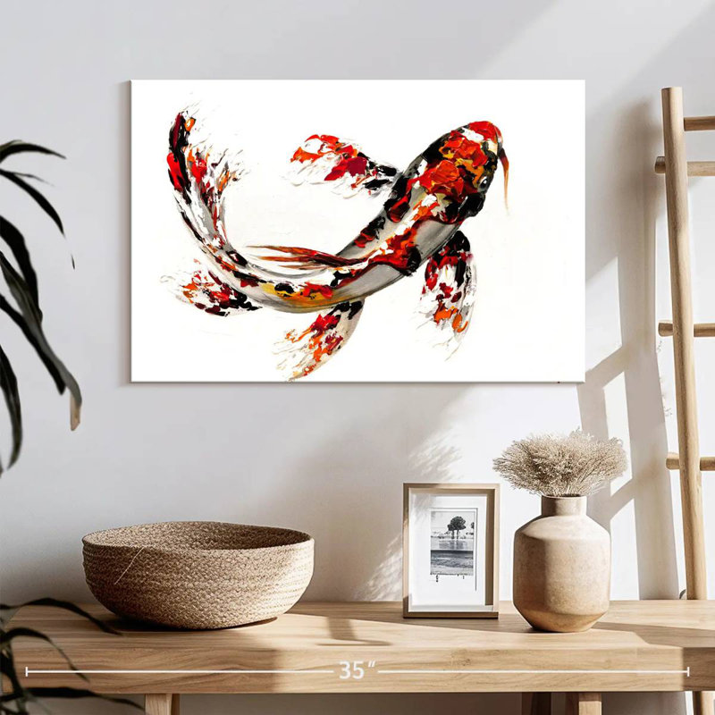 Poisson koi simple Brampt, H 16 po x l 24 po