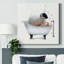«Farm Tub Sheep», impression sur toile tendue-59786135