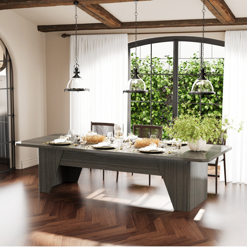Dining Table With Spacious Top