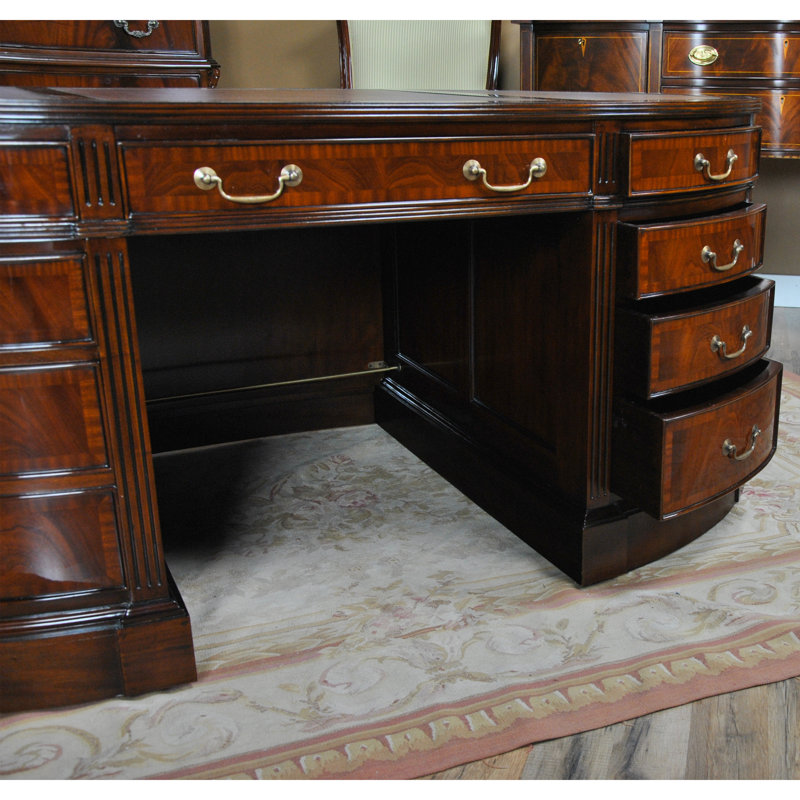 Oval Executive Desk
