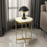 Claypool Marble Side Table