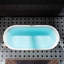 Baignoire autoportante de luxe contemporaine en résine de couleur unie mat L 66-7 / 8 "x l 29-7 / 8" Cove WOODBRIDGE