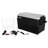 Camco 1.23 Cubic Feet Portable Freestanding Mini Fridge with Freezer