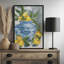 «Indigo & Lemon I» par Melissa Wang, reproduction d'art-1710349913-1710349888