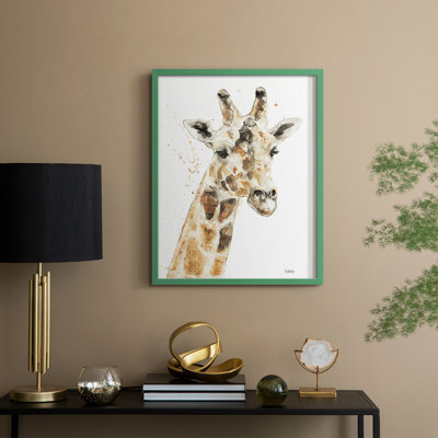Savannah IV Framed Print - Solid Wood