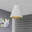 Luminaire suspendu conique à 1 lumière Ambrosio-1240222423-1240222422-1240222412