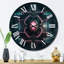 Horloge murale abstraite-93383171
