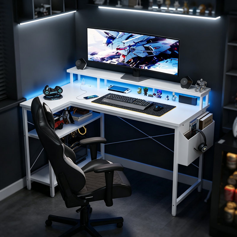 L-Shaped Computer Desk