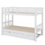 Lit simple superposé avec lit gigogne extensible-1890052759
