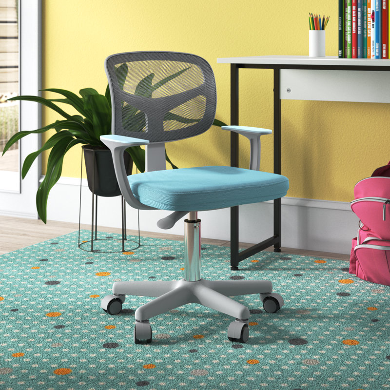 Chaise de bureau / activité pour enfants Kondo, Bleu