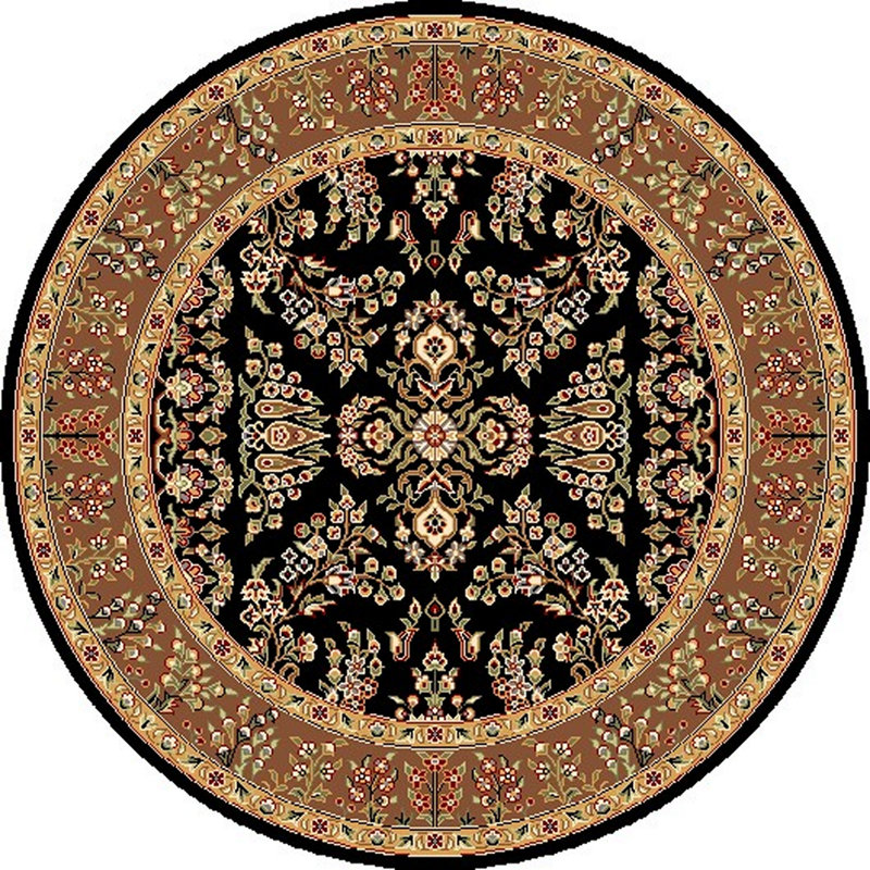 Klose Performance Oriental Rug, Round 5'3"