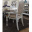 Mobilier de salle à manger moderne capitonné à boutons en cristal Glamour