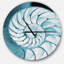 Chambered Nautilus Shell - Horloge murale moderne-34140865