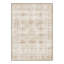 Tapis oriental traditionnel beige/brun à poils courts, lavable et antidérapant-1704506706