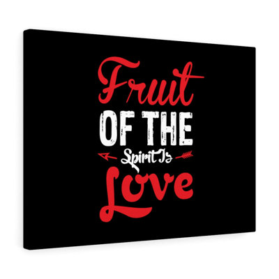 Spirit Of Love Red - Wrapped Canvas Print