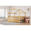 Lit en bois avec lit gigogne simple-157738087-157738080