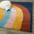 Olanda Rainbow Shag Area Rug-581478095-646228967