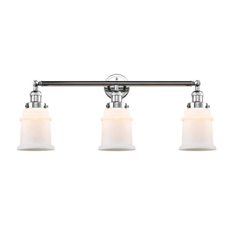 Galaviz 3 - Light Dimmable Vanity Light, Seedy 2, Polished Chrome, 6 Watt Vinage LED Bulb