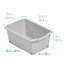 Bacs de rangement en plastique ECR4Kids-59602021