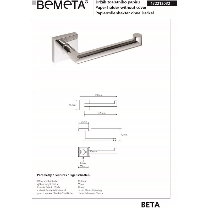 Leonetti Wall Mounted Toilet Paper Holder
