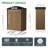 5 Ft. W X 3 Ft. D Outdoor Galvanized Steel Storage Shed-112014284