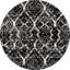 Tapis noir à motif géométrique Tucson-1564508063