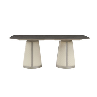 Kasa Dining Table, Sintered Stone Top