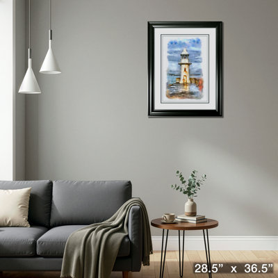 Phare, reproduction encadrée