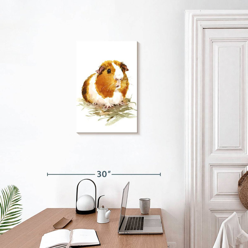 Brampt Guinea Pig, 24" H x 16" W