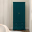 Armoire-penderie autoportante en bois avec 2 tiroirs