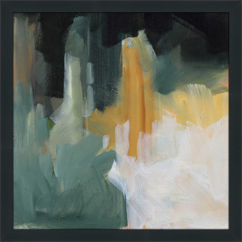 «Remembrance Square II» par Jane Slivka - impression, H 25,5 po x l 25,5 po x P 1 po, Cadre espresso