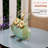 8"H Metal Owl Queen Statue Decor for Patio & Garden